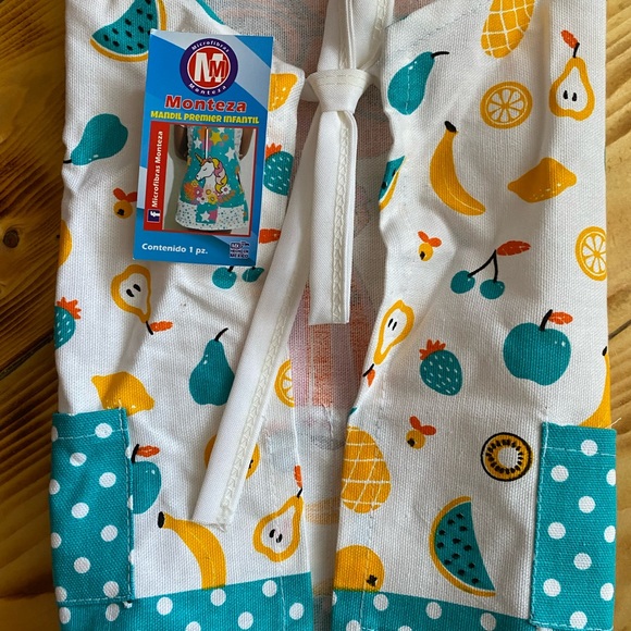 Frida Kahlo Apron For Little Girls 3-5Y - Picture 5 of 7